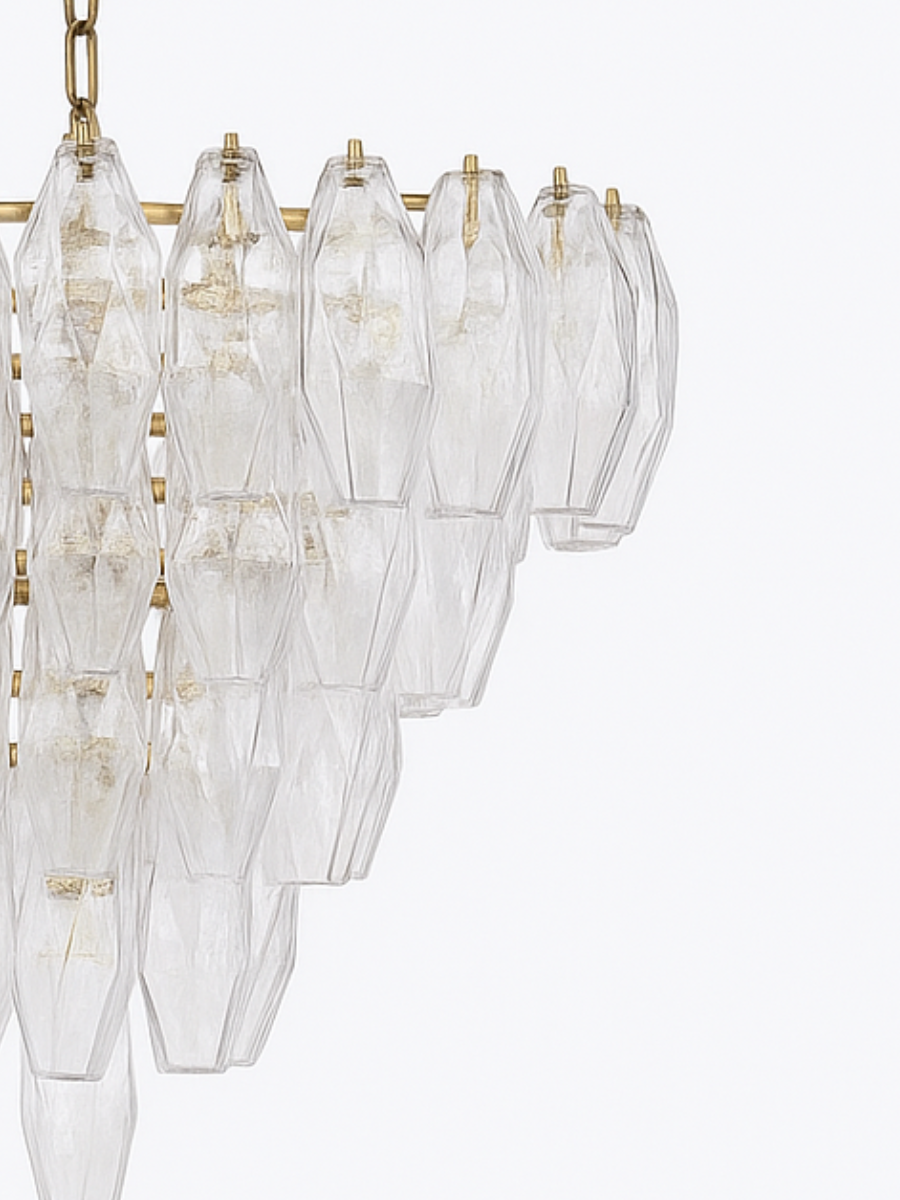 Clear Portofino Chandelier