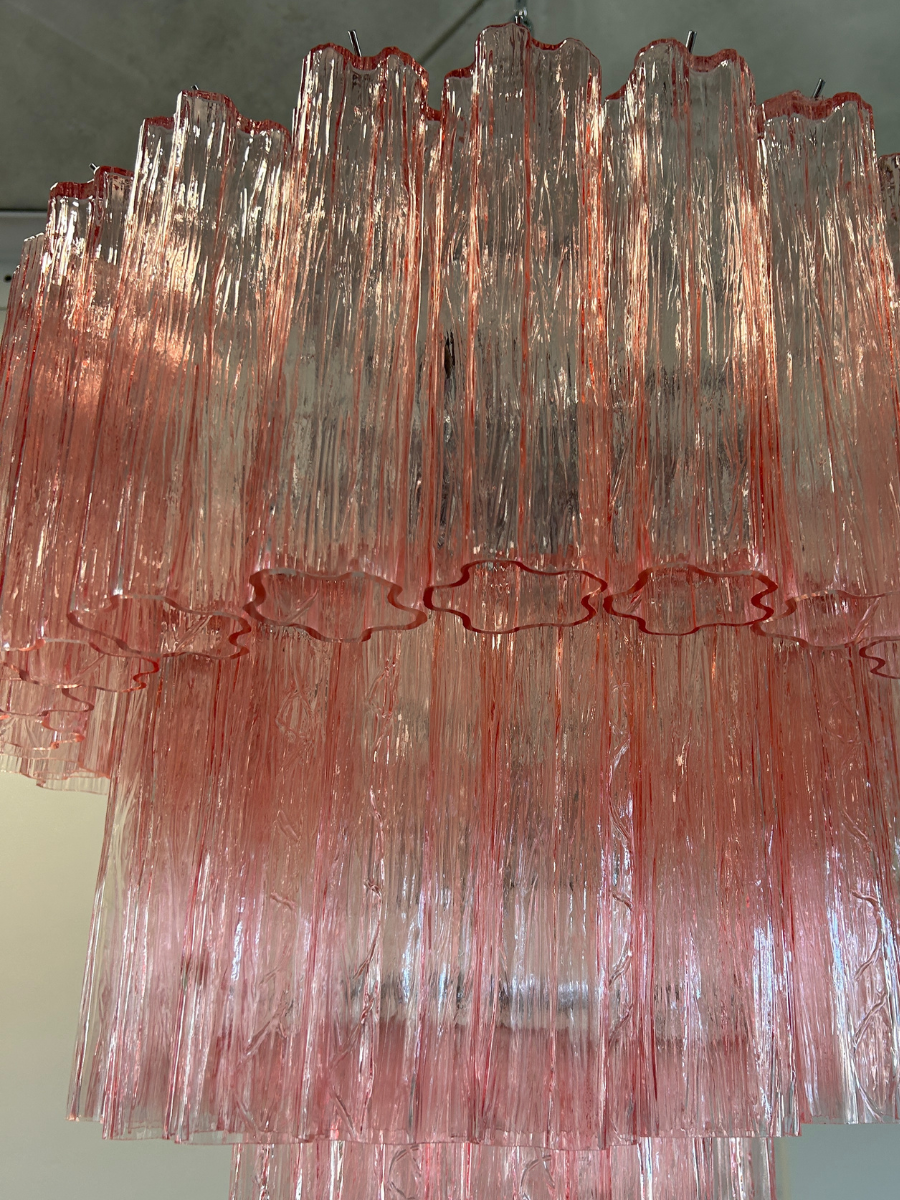 Pink Luce 3-layer Chandelier