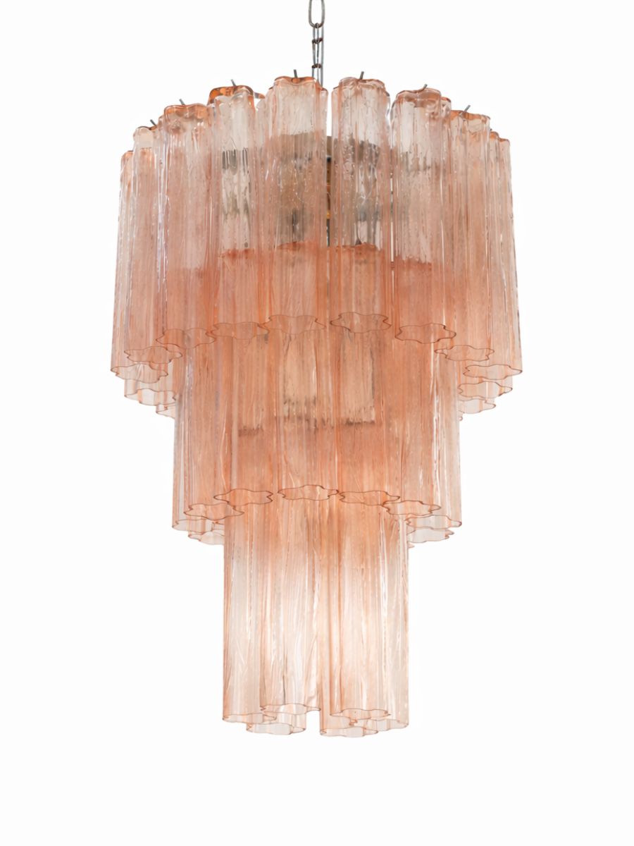 Pink Luce 3-layer Chandelier