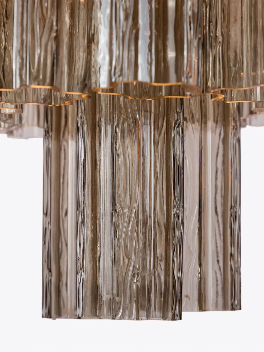 Smoke Luce 5-layer Chandelier