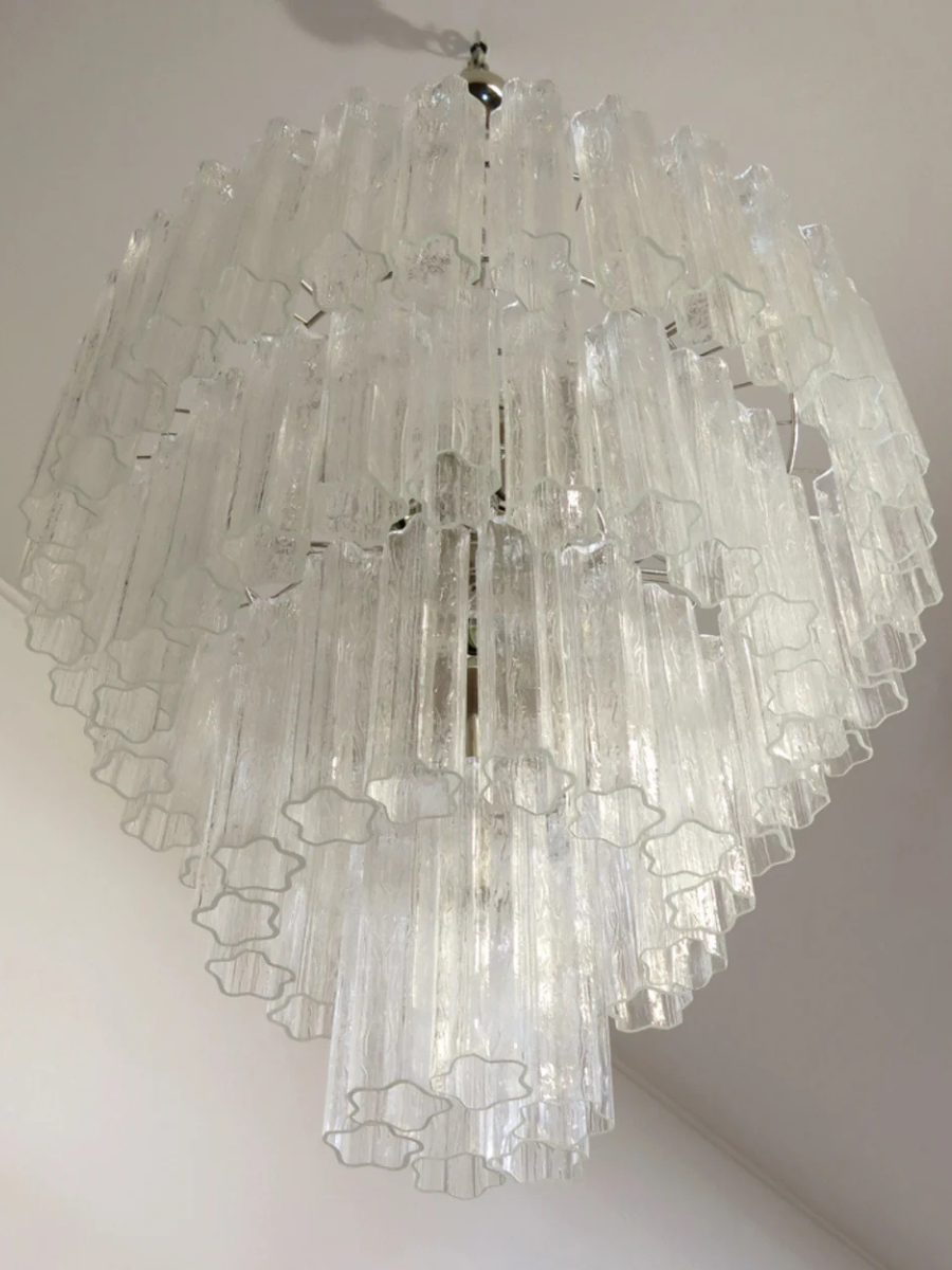 Clear Forma 78 Chandelier