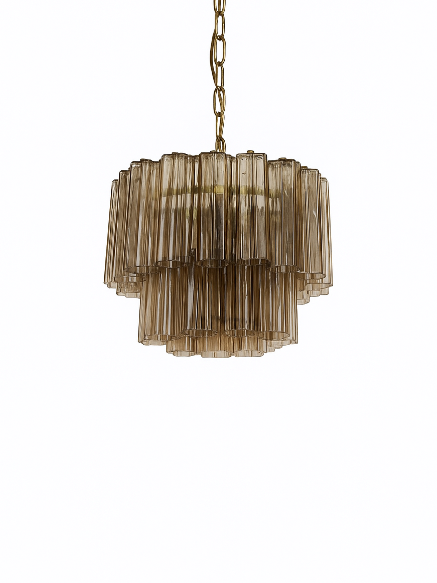 Smoke Forma Duo Chandelier