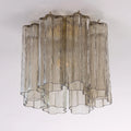 Murano Fume Tronchi Ceiling Lamp 8 Tubes