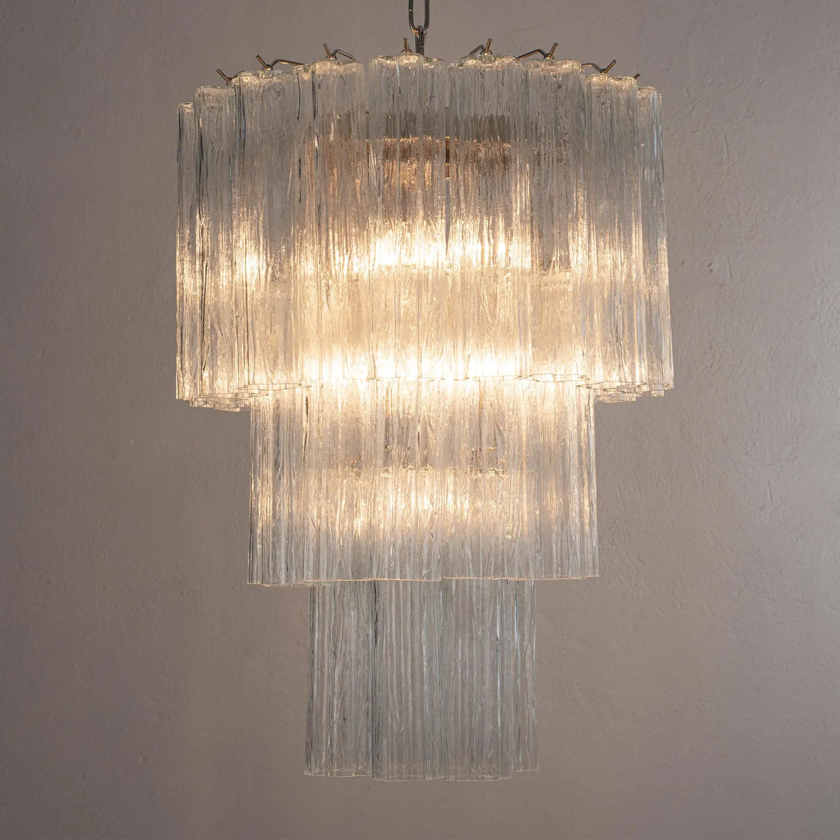 Clear Forma 52 Chandelier
